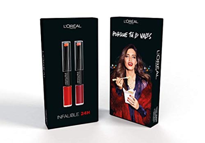 L'Oreal Paris Make-up Designer Infalible 24H Pack De 2 Labiales Permanentes