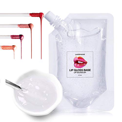 Yalatan Lip Gloss Base, Lip Gloss Base Oil Material Lip Makeup Primers, DIY Handmade Lip Balms, Non-Stick Lipstick en oferta