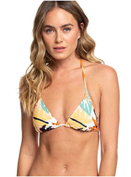Roxy Swim The Sea - Top De Bikini Tiki Triangular para Mujer Conjunto De Bikini Tiki Tri, Mujer, Bright White Tropic Call S, XS características