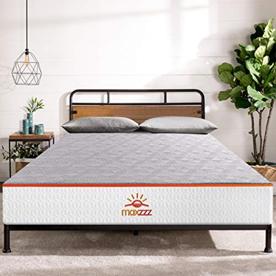 Maxzzz Colchon Viscoelastico Gel 90x190cm Colchones Carbón de Bambú para Cama 20CM Inhibir el Olor Colchón Dureza Media Antiácaros e Hipoalergénico Fu