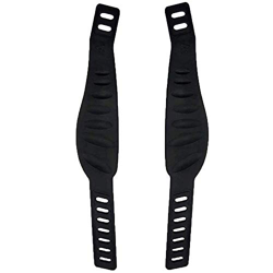 DERU Bicicleta de Pedales Correas, Un par de Estática Correas del Pedal, Fácil de Ajustar Correa del Pedal, para Spinning Ejercicio Bicicleta Biciclet en oferta