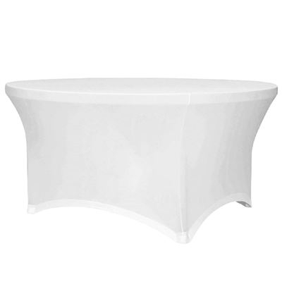 Funda Protectora para Mesa Redonda 180x74cm Blanca RDM Design&Basic