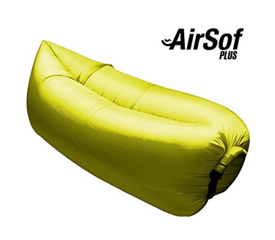 E-NUC Sofá Hinchable AirSof Plus Amarillo