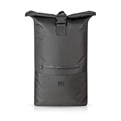 URBAN ZWEIRAD Roll-Top Mochila Hybrid 35L - Backpack Urbana para Uso Diario - Bolsa hidrófuga (Negro) características
