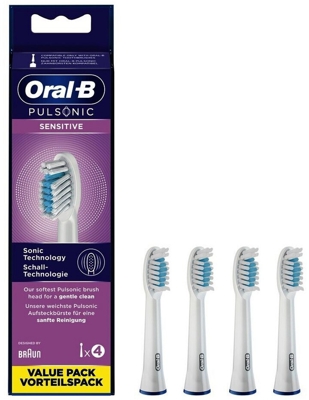 Oral-B Pulsonic Sensitive Replacement Brush (4 pcs)
