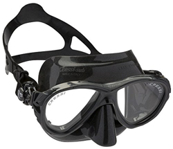 Cressi Tauchmaske Eyes Evolution Crystal Gafas de Buceo, Unisex, Negro, Medium en oferta