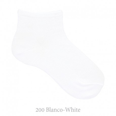Calcetín Tobillero Algodón Elástico Condor. 200-blanco 10