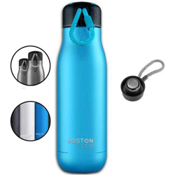 Botella de agua Boston Tech acero Sp1 18/8 500ml azul precio