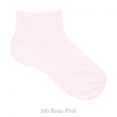 Calcetín Tobillero Algodón Elástico Condor. 500-rosa 4