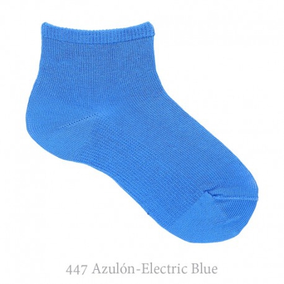 Calcetín Tobillero Algodón Elástico Condor. 447-azulón 00