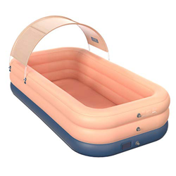 MNJM Piscina inflable de la familia grande inalámbrica automática para niños adultos niños verano características