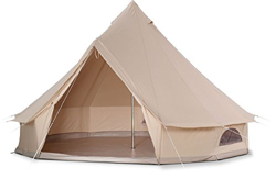 Cozy House Bell Tent Impermeable Bell Tienda de campaña con Suelo con Cremallera (4M diámetro) precio