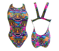 Turbo Power Bali Tribal Bragas de Bikini, Royal, X-Large para Mujer precio