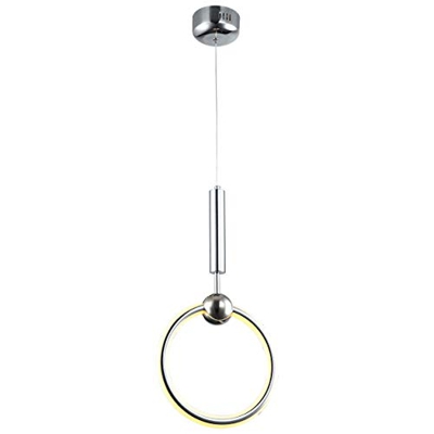 Homemania - Lámpara de Techo, 100% Metal, Cromado