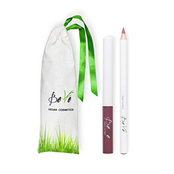 BeVe - Kit de maquillaje vegano para los labios con barra líquida y perfilador características
