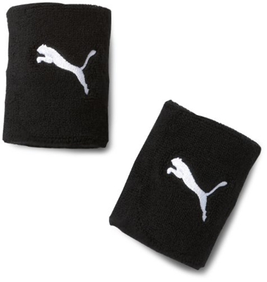 PUMA - Brazalete de fútbol Sala, Talla única, Color Negro