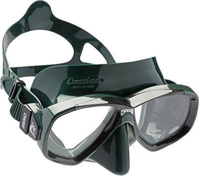 Cressi Perla Máscara, Unisex Adulto, Verde, Talla Única