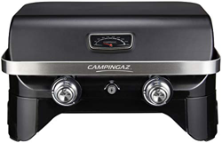 CAMPINGAZ Attitude 2100 LX Mesa portátil, 5 kW de Potencia, Barbacoa de Gas para Camping con Tapa, termómetro, Parrilla de Hierro Fundido y Plancha, N características