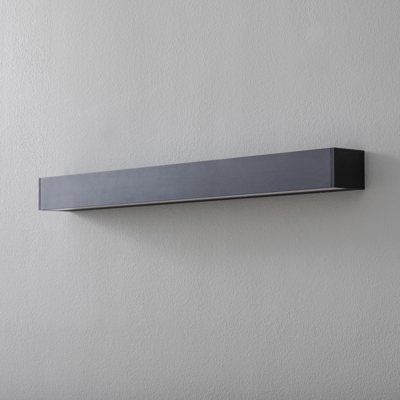 BEGA 50801 aplique LED 930 negro 92cm 5.640lm