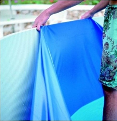 Gre Liner Overlap Azul 610x375x120-132 Ovalado (SIN Perfil Colgante) Espesor 40/100