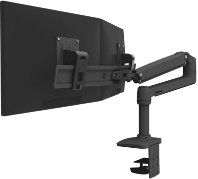 Ergotron LX Desk Dual Direct Arm matte black