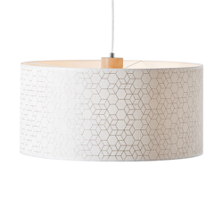 Lámpara colgante Galance, blanco, Ø 50cm en oferta