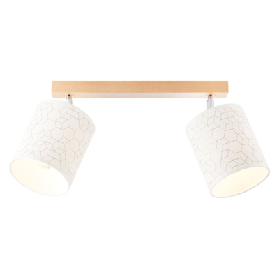 Lámpara de techo Galance, blanco, 2 luces