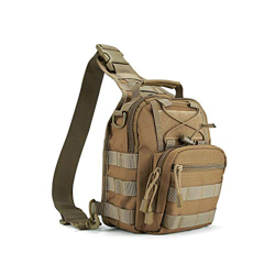 Procase Bandolera Táctica Hombre, Bolsa Militar de Deporte al Aire Libre, Mochila Cruzada Hombro Multifuncional para Cazar, Acampada y Senderismo -Caq en oferta