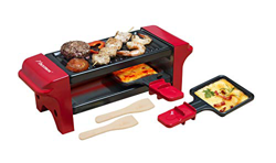 Raclette y grill 2 en 1 para 4 Servicios. características