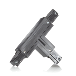 Eutrac conector T tierra exterior izquierda, negro precio