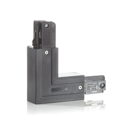Eutrac conector en L protector interior, negro características