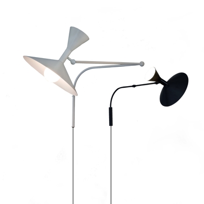 Nemo Lampe de Marseille aplique, negro