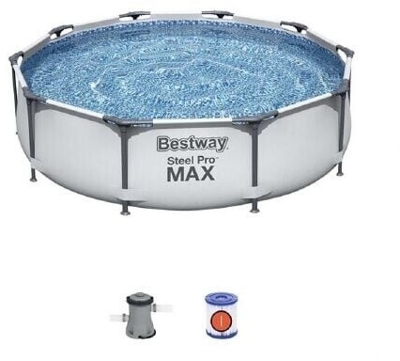 Bestway Steel Piscina con depuradora 305 x 76 cm (56408)