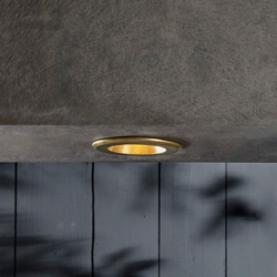 Astro Solway round lámpara empotrada latón antiguo en oferta