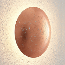 Lindby Illuma aplique LED, cobre características