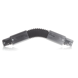Eutrac conector flexible 3 fases, negro en oferta