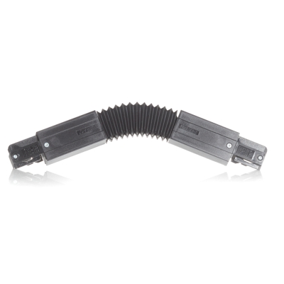 Eutrac conector flexible 3 fases, negro