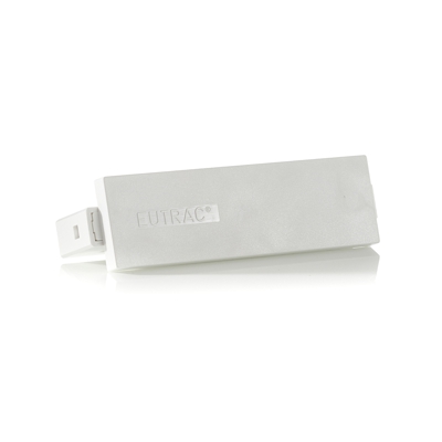 Eutrac alimentador central trifásico, blanco