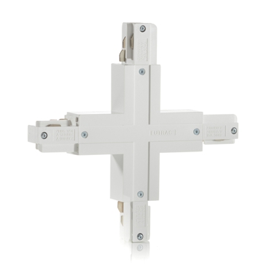 Eutrac conector X, capacidad alimentador, blanco