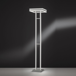 Lámpara de pie LED Kemi, control remoto, angular en oferta