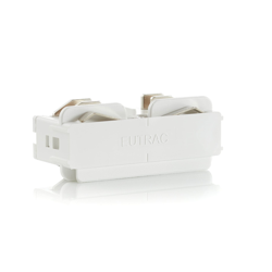 Eutrac conector trifásico largo eléctrico blanco características