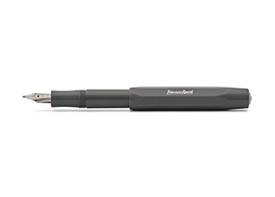Kaweco Skyline Sport - Pluma estilográfica, color gris, extra fina