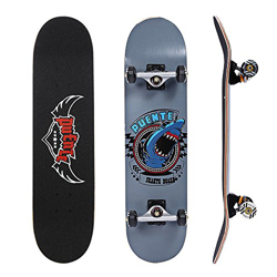 NACATIN Skateboard Completo para Adultos y Niños con Rotamiento 608 ABEC-9, 92A y 8 Capas de Madera de Arce Monopatin 80x20x11cm, Carga de 180 Kg para precio