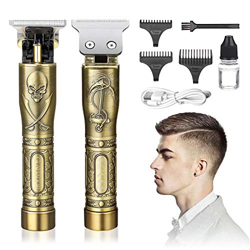 Cortapelos Hombre Profesional-GLAMADOR Recortadora de Barba Profesional para Hombres-Maquina de Afeitar Eléctrica, Maquina Cortar Pelo Inalámbrica USB en oferta