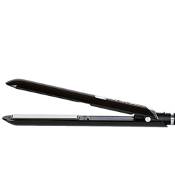 Perfect Beauty Plancha de pelo FIFTY'S RITA profesional de titanio espejo| Pantalla digital LCD | Control temp. digital 230 ºC máx, color negro fifty en oferta