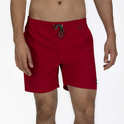 Hurley M One&Only Volley 17' Bañador, Hombre, Gym Red