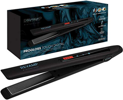 Revamp Progloss Touch Digital Plancha de Pelo con Placas de Cerámica – Alisadora y Moldeadora de Cabello para Alisado y Rizado, Control Táctil del Cal características