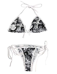 Ahegao - Conjunto de bikini de manga japonesa Lolita, lencería sexy de anime y tanga precio