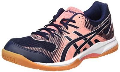 Asics Gel-Rocket 9, Sneaker Mujer, Guava/Midnight, 39 EU