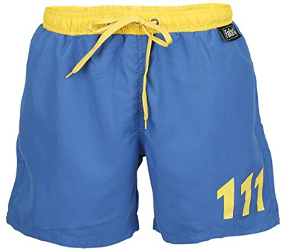Fallout 111 Bañador azul/amarillo S
